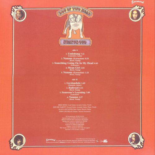 DOG OF TWO HEAD (2004 REISSUE) Standard Sleeve Rear
