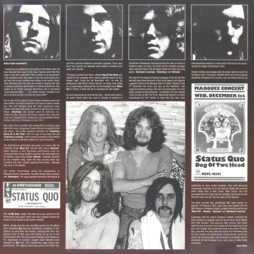 DOG OF TWO HEAD (2004 REISSUE) Standard Inner Sleeve Side B
