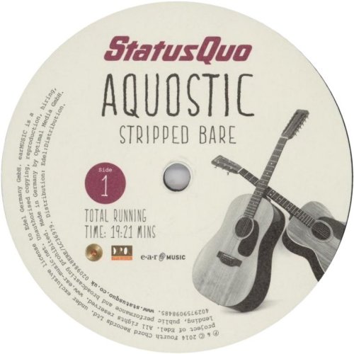 AQUOSTIC EAR Label: Disc 1 Side A