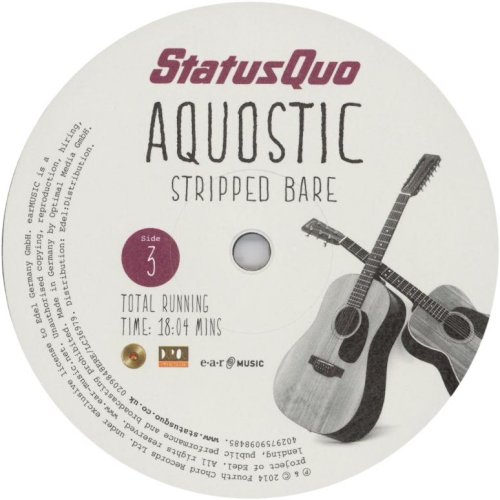 AQUOSTIC EAR Label: Disc 2 Side A