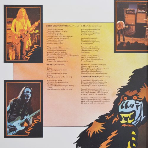 PILEDRIVER (BLUE VINYL REISSUE) Standard Gatefold Sleeve Inner