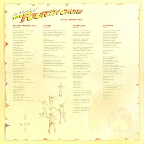 IN SEARCH OF THE FOURTH CHORD (ORANGE VINYL REISSUE) Inner Sleeve: Disc 2 Side A