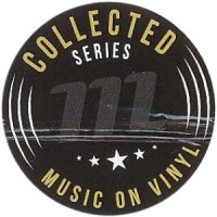 COLLECTED (PURPLE and BLACK VINYL) Sticker on rear