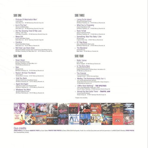 COLLECTED (PURPLE and BLACK VINYL) Inner Booklet Inner