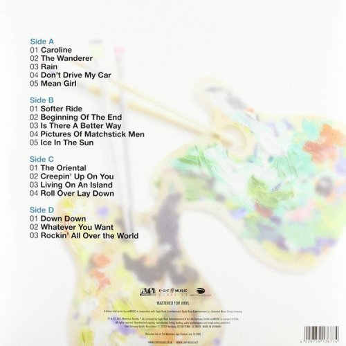 PICTURES: LIVE AT MONTREUX 2009 Standard Gatefold Sleeve (Version without CD) Rear