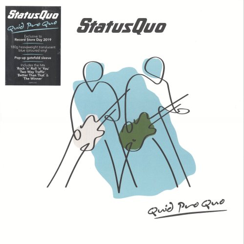 QUID PRO QUO (BLUE VINYL REISSUE) Gatefold 