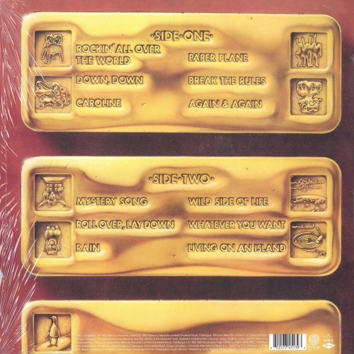 12 GOLD BARS (2019 REISSUE) Single Sleeve Rear