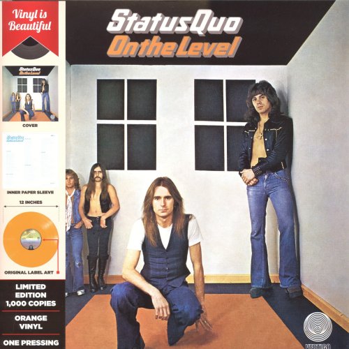 ON THE LEVEL (ORANGE VINYL REISSUE) Gatefold Sleeve Front