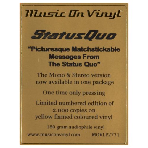 PICTURESQUE MATCHSTICKABLE MESSAGES (2020 REISSUE) Sticker Label