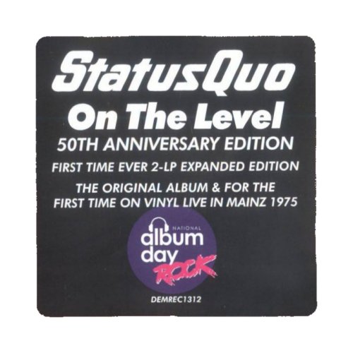 ON THE LEVEL (2025 REISSUE) HYPE STICKER Label