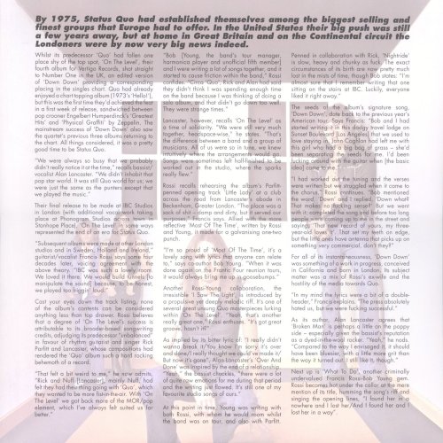 ON THE LEVEL (2025 REISSUE) INNER SLEEVE - DISC 1 Side A