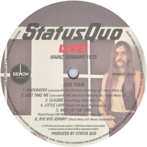 ON THE LEVEL (2025 REISSUE) LABEL - DISC 2 Side B