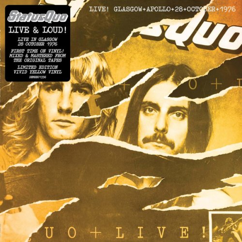 LIVE! GLASGOW+APOLLO+28+OCTOBER+1976 Standard Sleeve Front