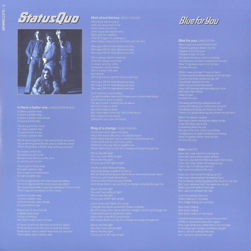 BLUE FOR YOU (2026 REISSUE) Inner Sleeve 1 Side A