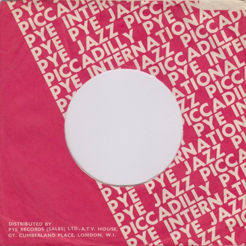(WE AIN'T GOT) NOTHIN' YET PICCADILLY COMPANY SLEEVE Label