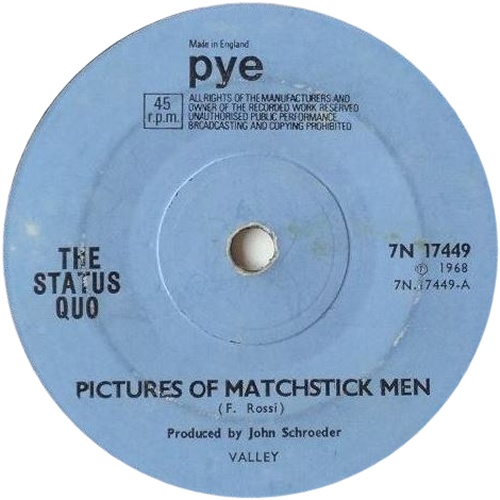 PICTURES OF MATCHSTICK MEN Standard issue 3: Solid centre Side A