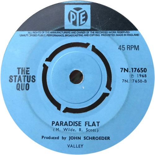 TECHNICOLOR DREAMS Standard issue: Push-out centre Side B