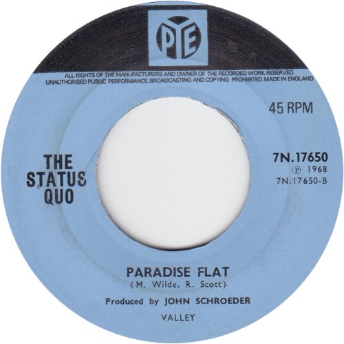 TECHNICOLOR DREAMS Standard issue: Dinked centre for jukeboxes Side B