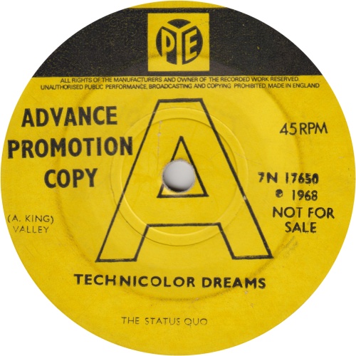 TECHNICOLOR DREAMS Promo 2: Solid centre Side A