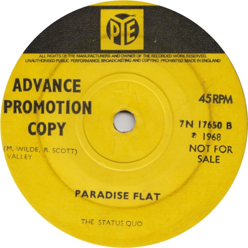 TECHNICOLOR DREAMS Promo 2: Solid centre Side B