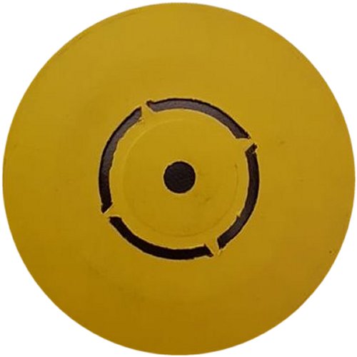THE PRICE OF LOVE Promo 3: Yellow label with typed titles Side B