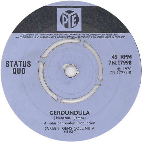 IN MY CHAIR Standard issue 2: Push-out centre Side B