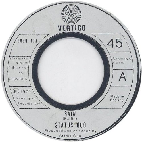 RAIN Jukebox Copy with large dinked centre Side A