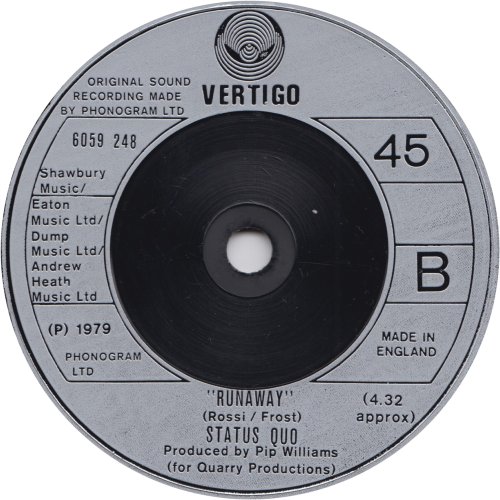 LIVING ON AN ISLAND Silver Injection Label Side B