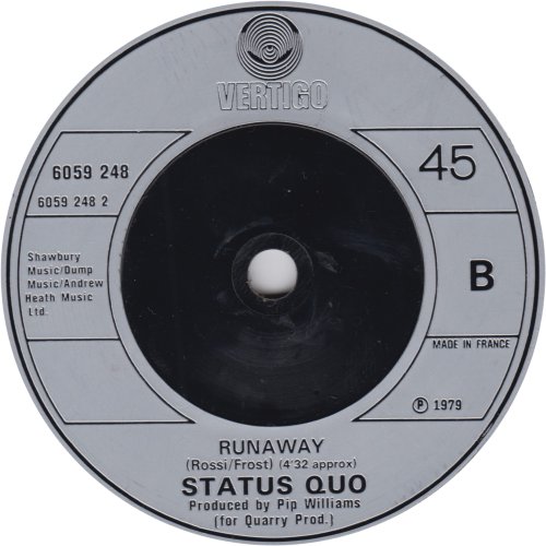 LIVING ON AN ISLAND Silver Injection Label - 