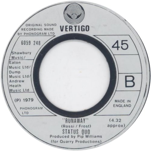 LIVING ON AN ISLAND Jukebox Issue Side B