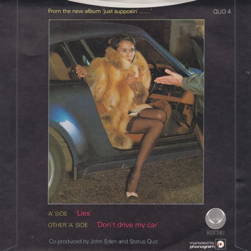 LIES Picture Sleeve 1 Rear