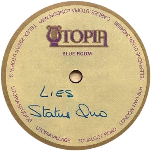 LIES Acetate Label