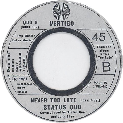 SHE DON'T FOOL ME Jukebox Copy with large dinked centre Side B