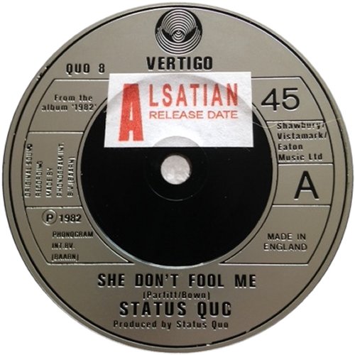 SHE DON'T FOOL ME Promo Side A