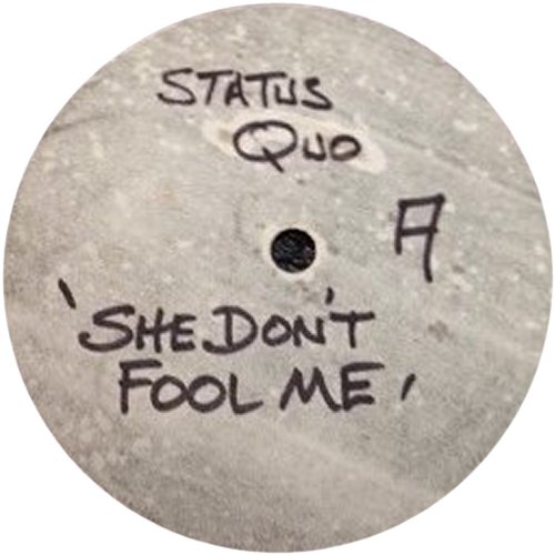 SHE DON'T FOOL ME Acetate 1 Label