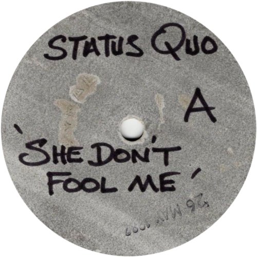 SHE DON'T FOOL ME Acetate 2 Label