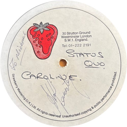 CAROLINE (LIVE AT THE NEC) 12