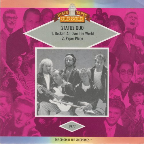 ROCKIN' ALL OVER THE WORLD (Old Gold Reissue) Sleeve 3 (Second Picture Sleeve) Front