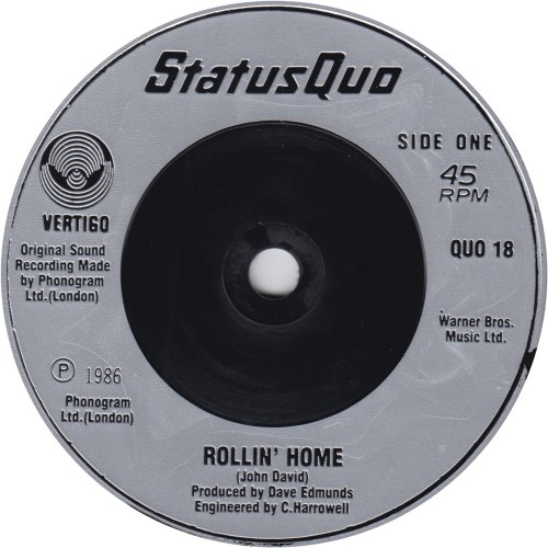 ROLLIN' HOME Silver Injection Label Side A