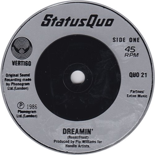 DREAMIN' Silver Injection Label Side A
