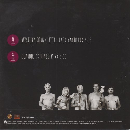 MYSTERY SONG / LITTLE LADY (MEDLEY) Standard Picture Sleeve Rear