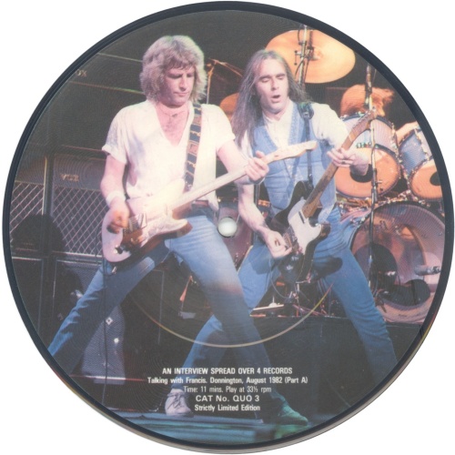 INTERVIEW PICTURE DISC SET Record 3 Side A