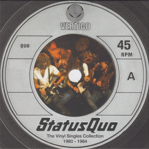 THE VINYL SINGLES COLLECTION 1980-1984 The Box and inner booklet Front