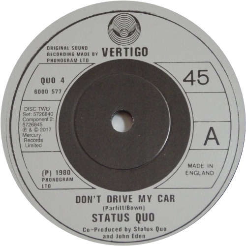 THE VINYL SINGLES COLLECTION 1980-1984 Disc 2: Lies Side B