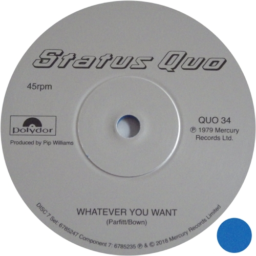 THE VINYL SINGLES COLLECTION 1990-1999 Disc 7: I Didn't Mean It Side B