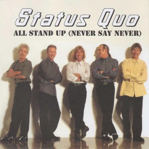 THE VINYL SINGLES COLLECTION 2000-2010 Sleeve 4: All Stand Up (Never Say Never) Front