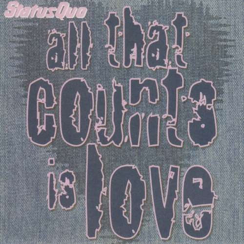 THE VINYL SINGLES COLLECTION 2000-2010 Sleeve 8: All That Counts Is Love Front