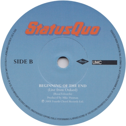 THE VINYL SINGLES COLLECTION 2000-2010 Disc 9: It's Christmas Time Side B