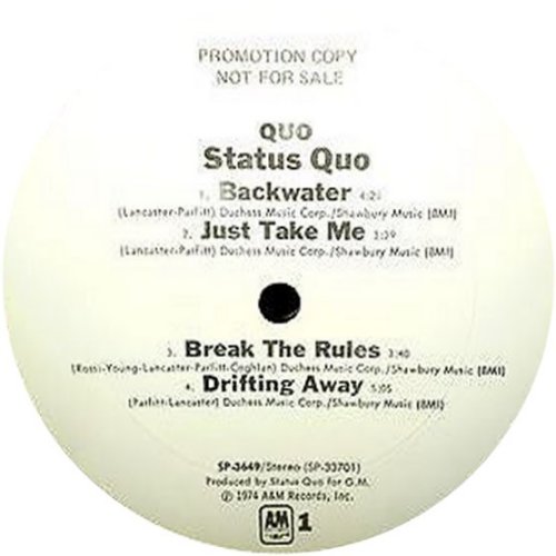 QUO Promo Label v2 Label