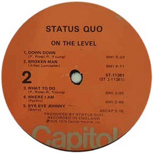 ON THE LEVEL Label v2 Side B